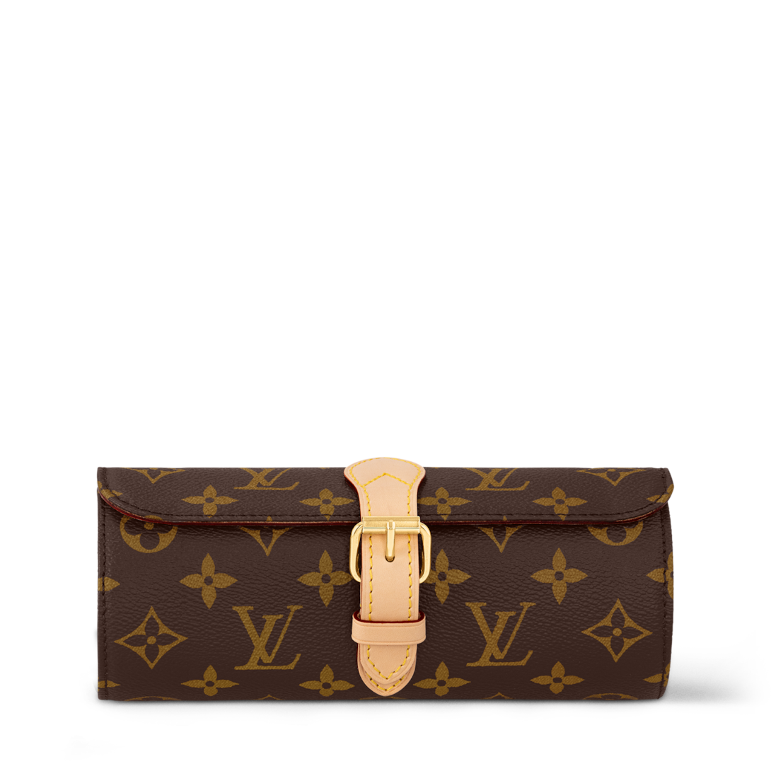 3 Watch Case Monogram Canvas - } - M47530 | LOUIS VUITTON